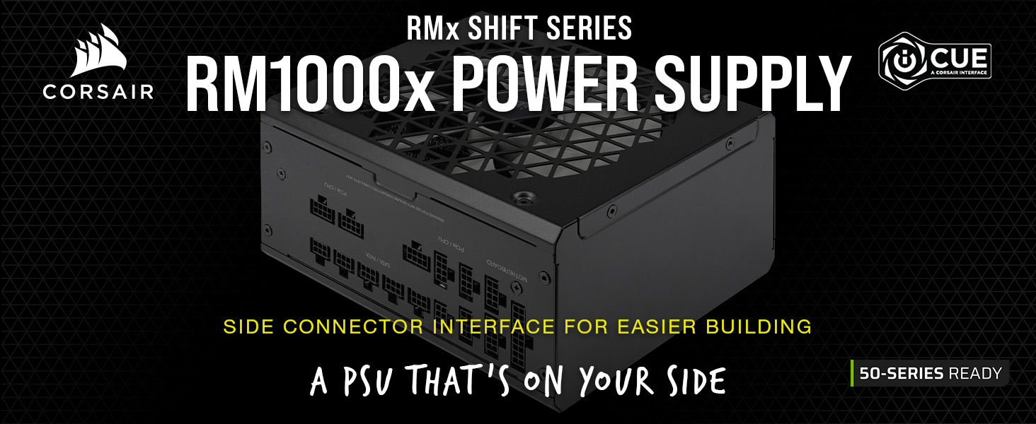 電源ユニット CORSAIR RM1000x RMx SHIFT SERIES Amazon.com: CORSAIR RM1000x Shift Fully Modular ATX Power